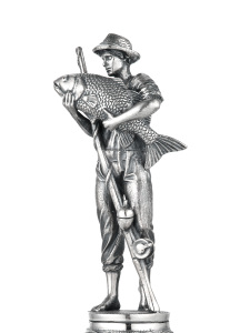 Колокольчик серебряный "Рыбак"
